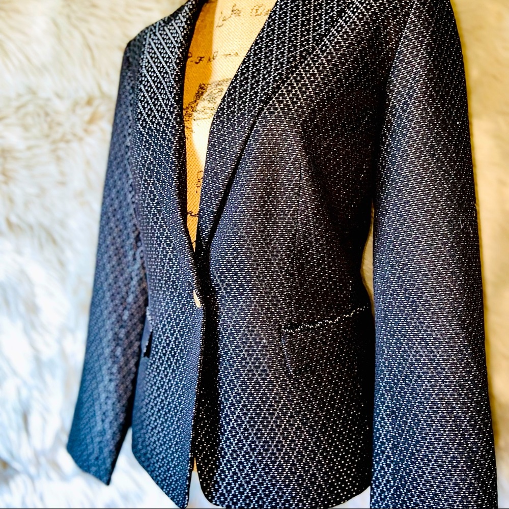 Anne Klein Black & White Blazer